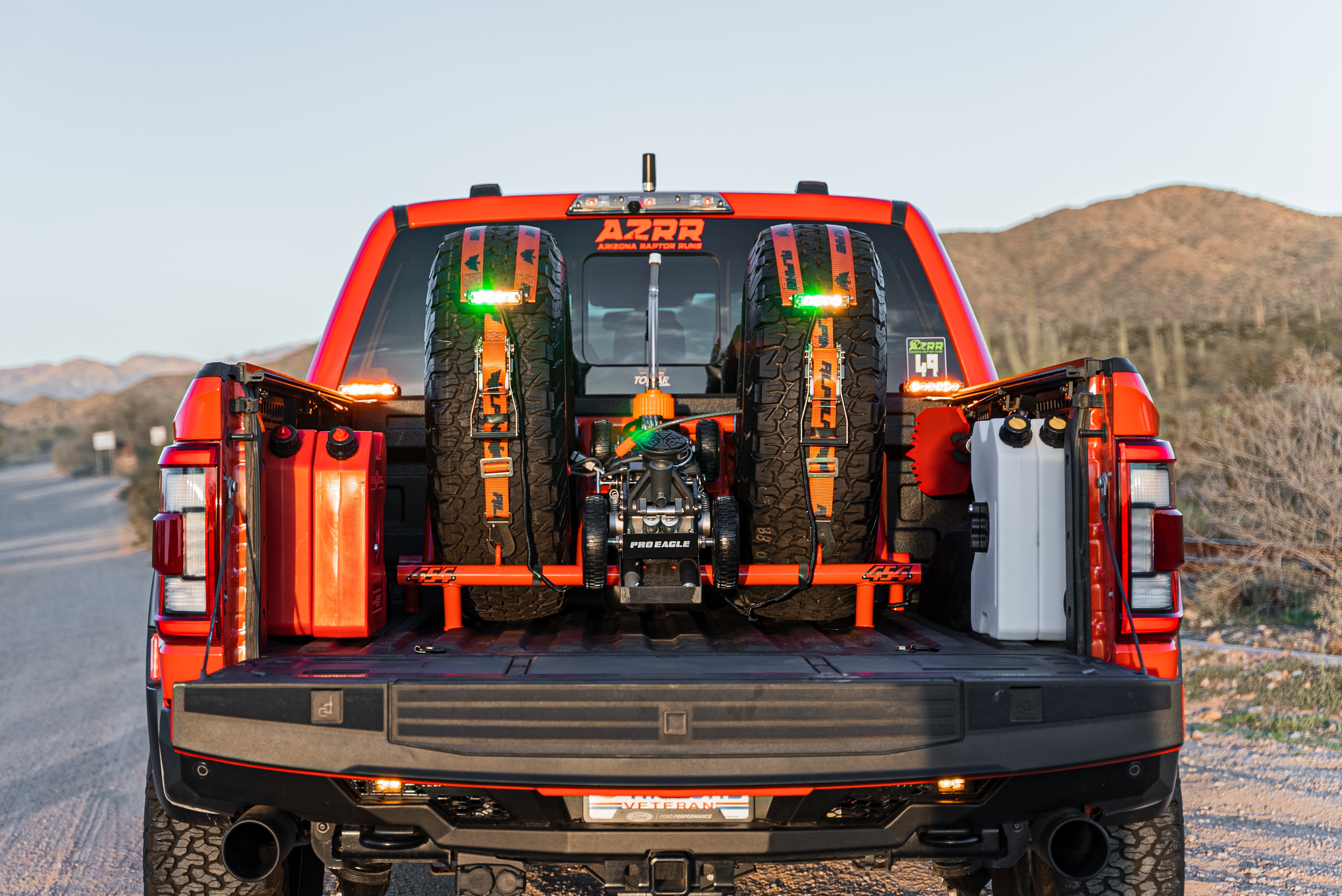Bravo: Bolt In Tire Cage [Gen 2/3 Ford Raptor]