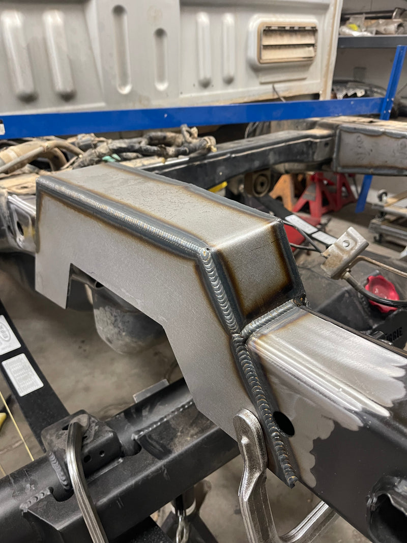 Custom fabrication work in the 454 Motorsports Phoenix shop