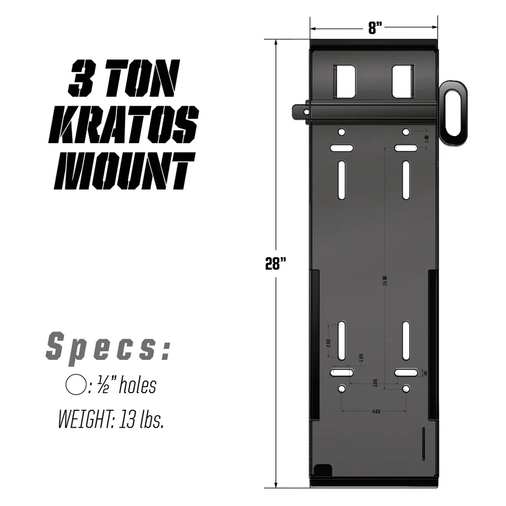 3 Ton "Kratos" Jack Mount 3.0 - by Pro Eagle